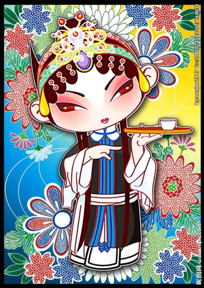 京剧卡通人物