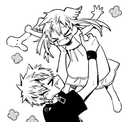 地缚少年花子君…黑白头像