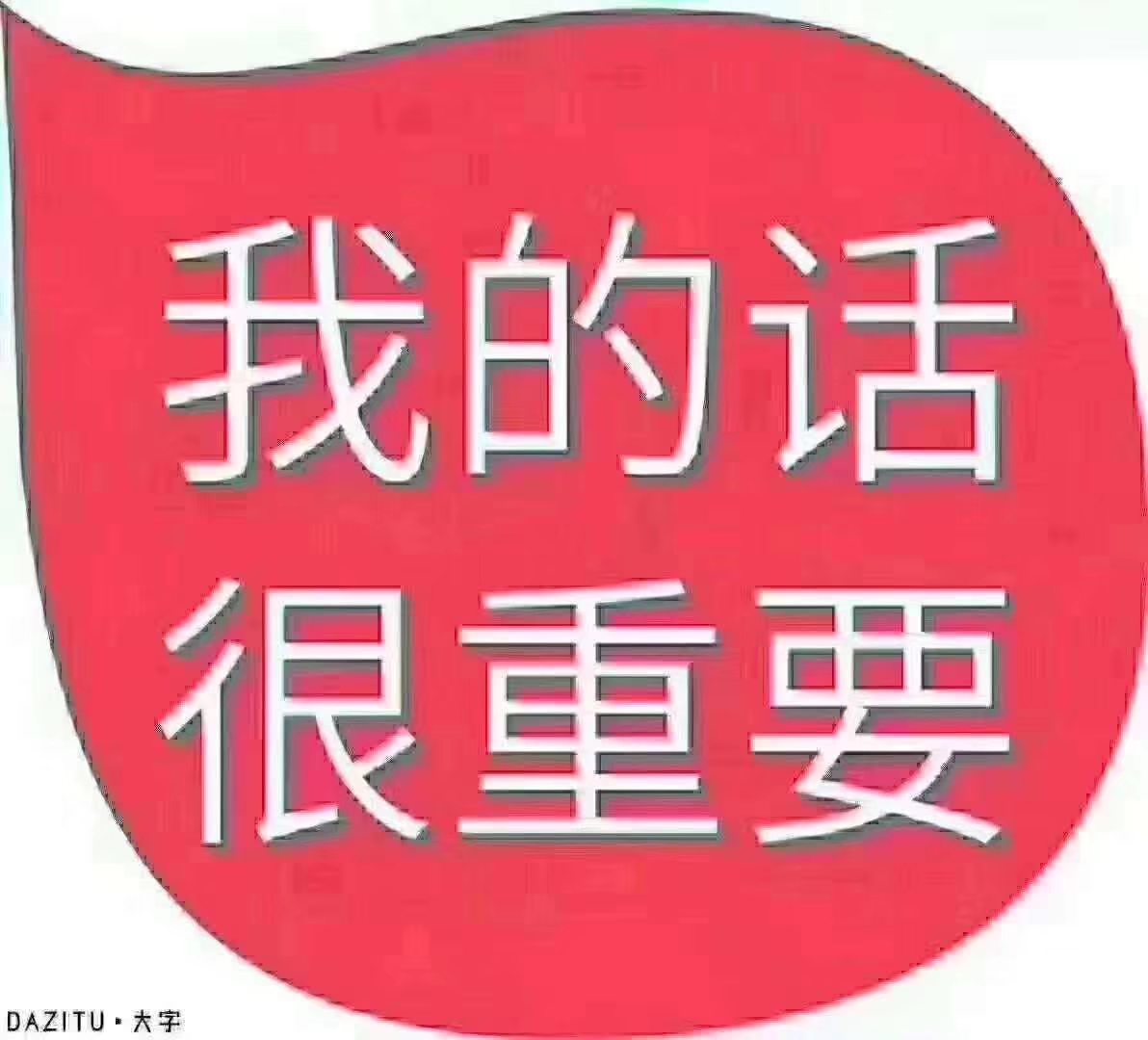我说的话很重要,图也重要