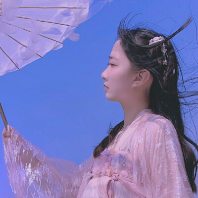 〔自截〕真人头像 软妹 可爱 lolita 女头 汉服 仙气 "你笑的时候真