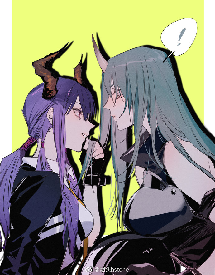 ≮明日方舟≯星陈/陈星微博:烟头hstone 太好看了吧.