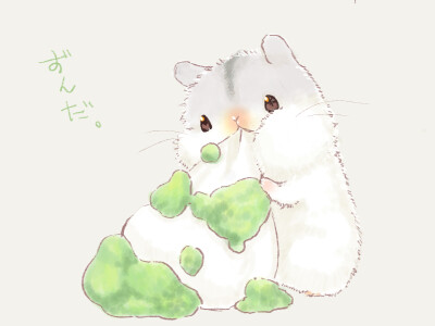 软萌仓鼠与呆萌兔子