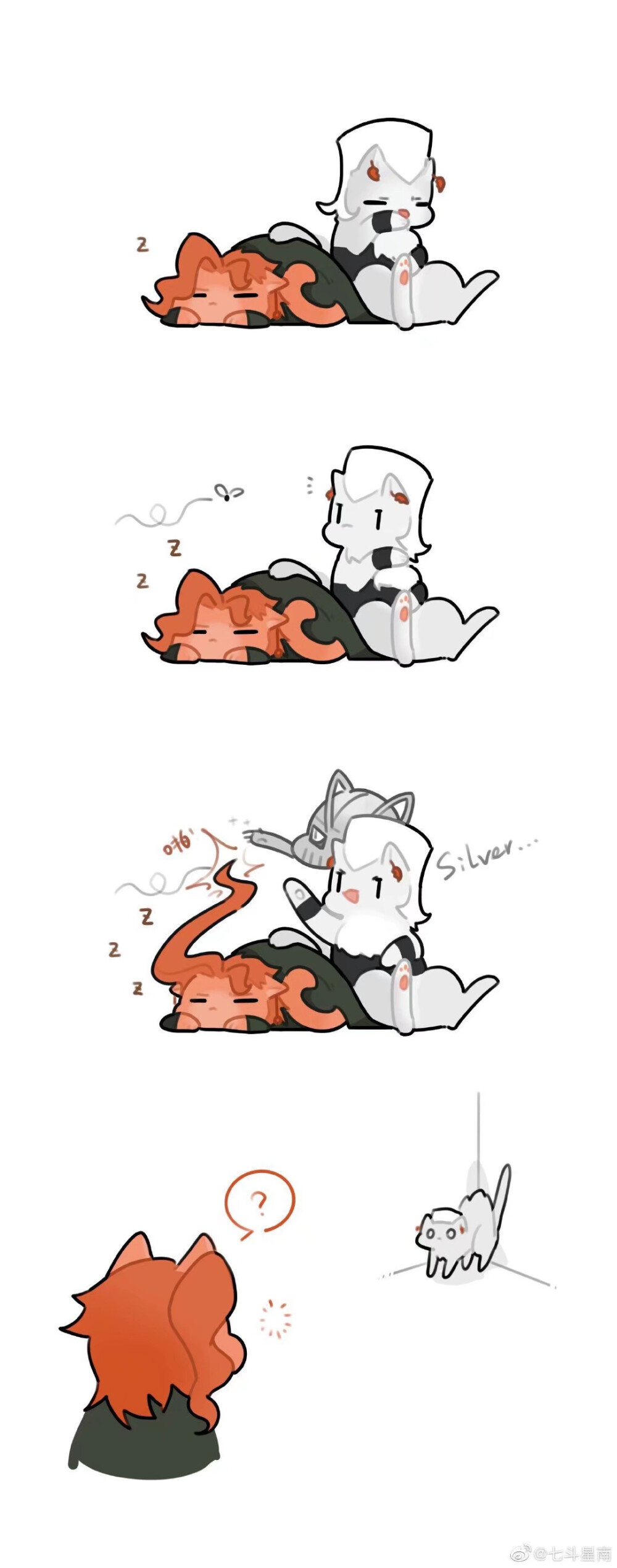 猫咪一样的jojo们真是太可爱了ω79