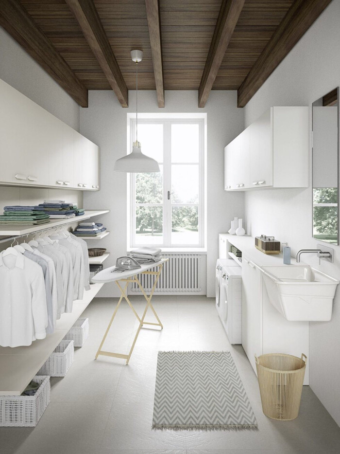 身为家庭主妇,一定希望家里面有个洗衣房!