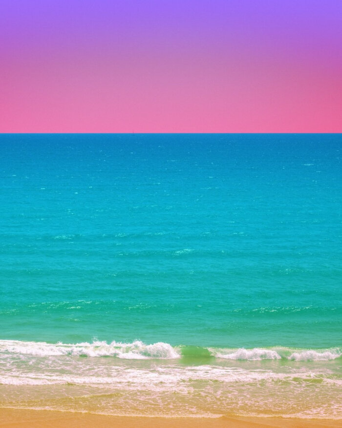 海是什么颜色的?