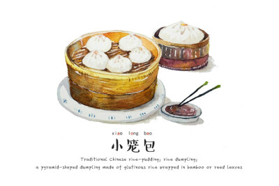 舌尖上的中国手绘