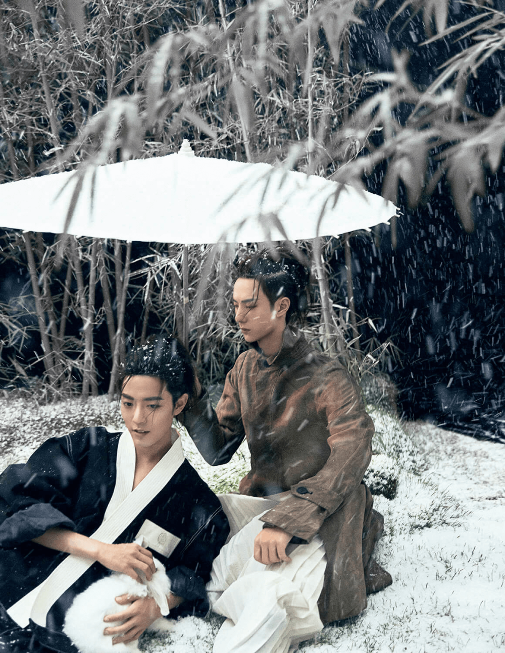 芭莎杂志电子刊陈情令肖战王一博