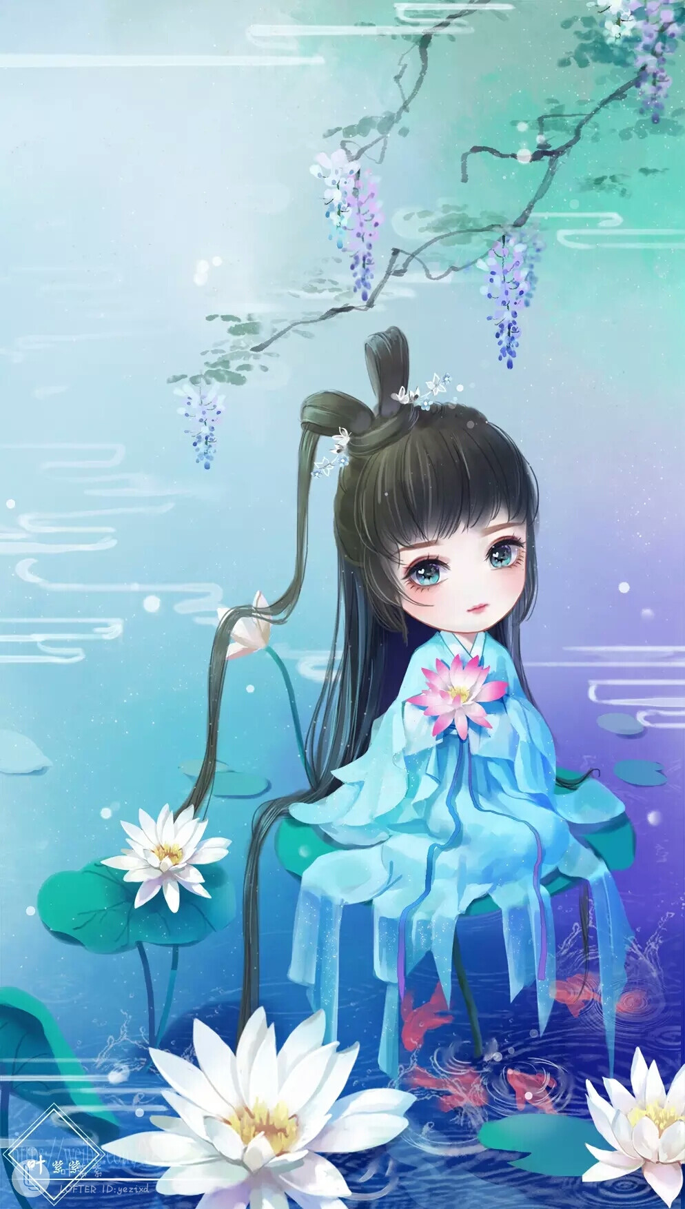 (q版古风)绘师:叶紫紫