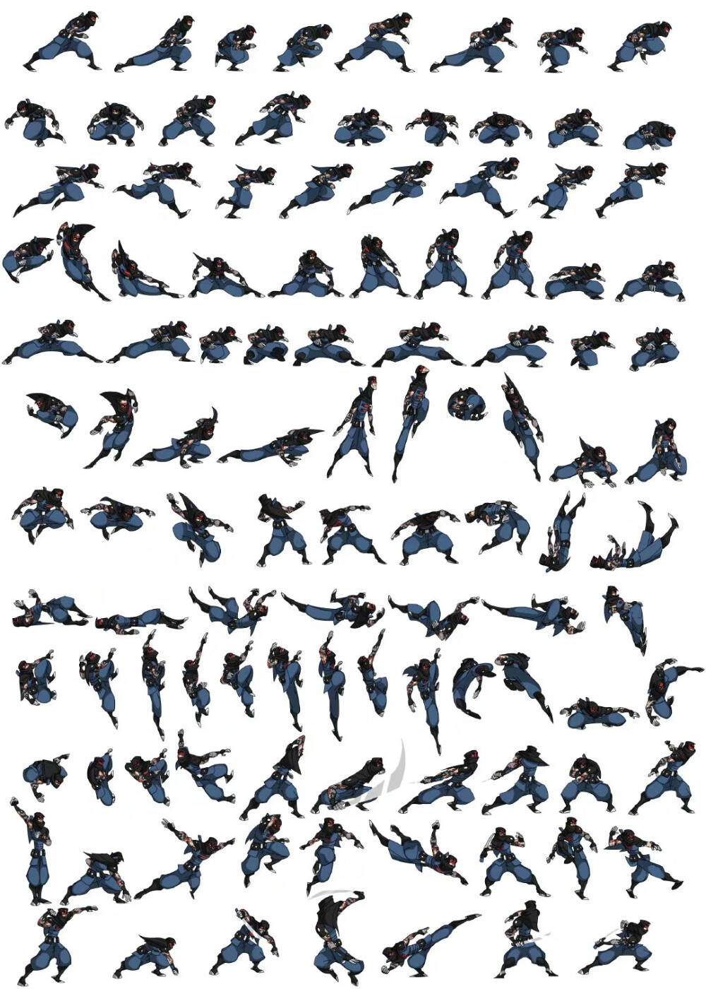 打斗动作素材 - 堆糖,美图壁纸兴趣社区