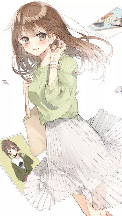 少女 素材 服装 人设