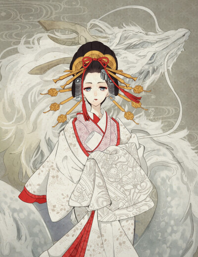 花魁 绘师:猫月ユキ(p id=2077206) 本作品id=76023848