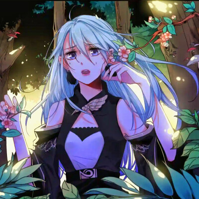 二次元 快看漫画 《与子成说》自截 调色