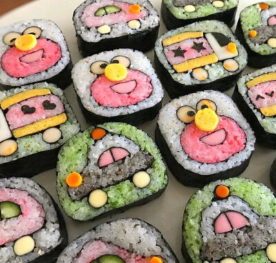 超可爱的创意寿司