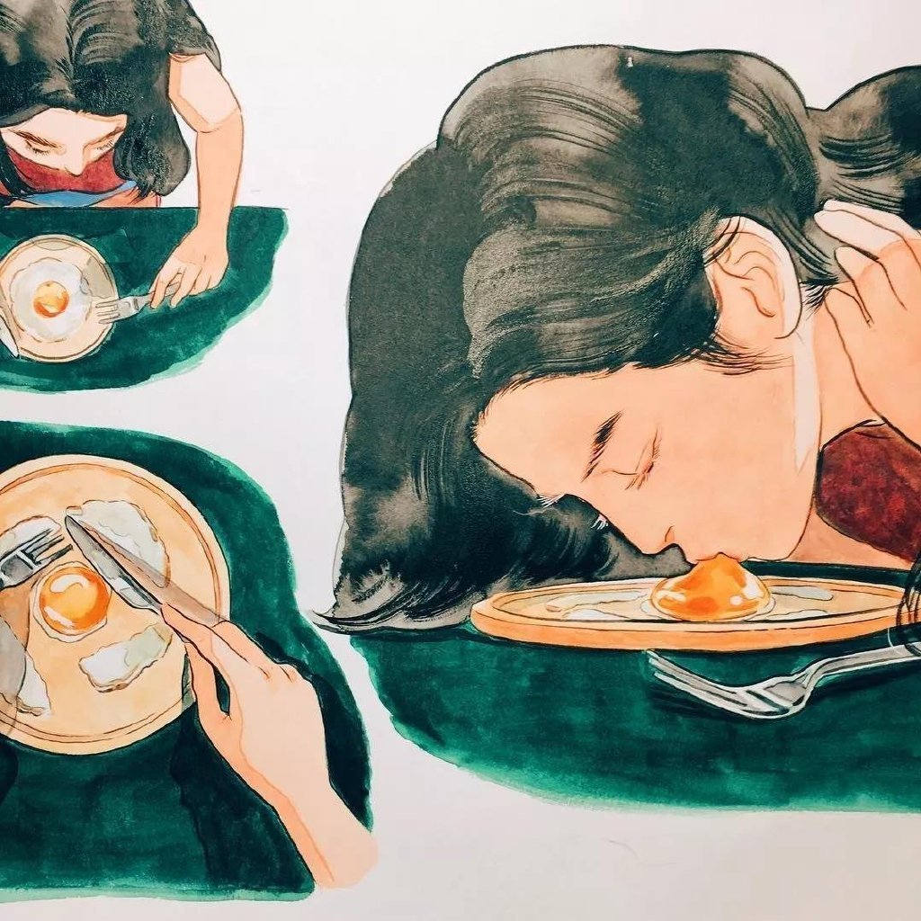 手绘插画