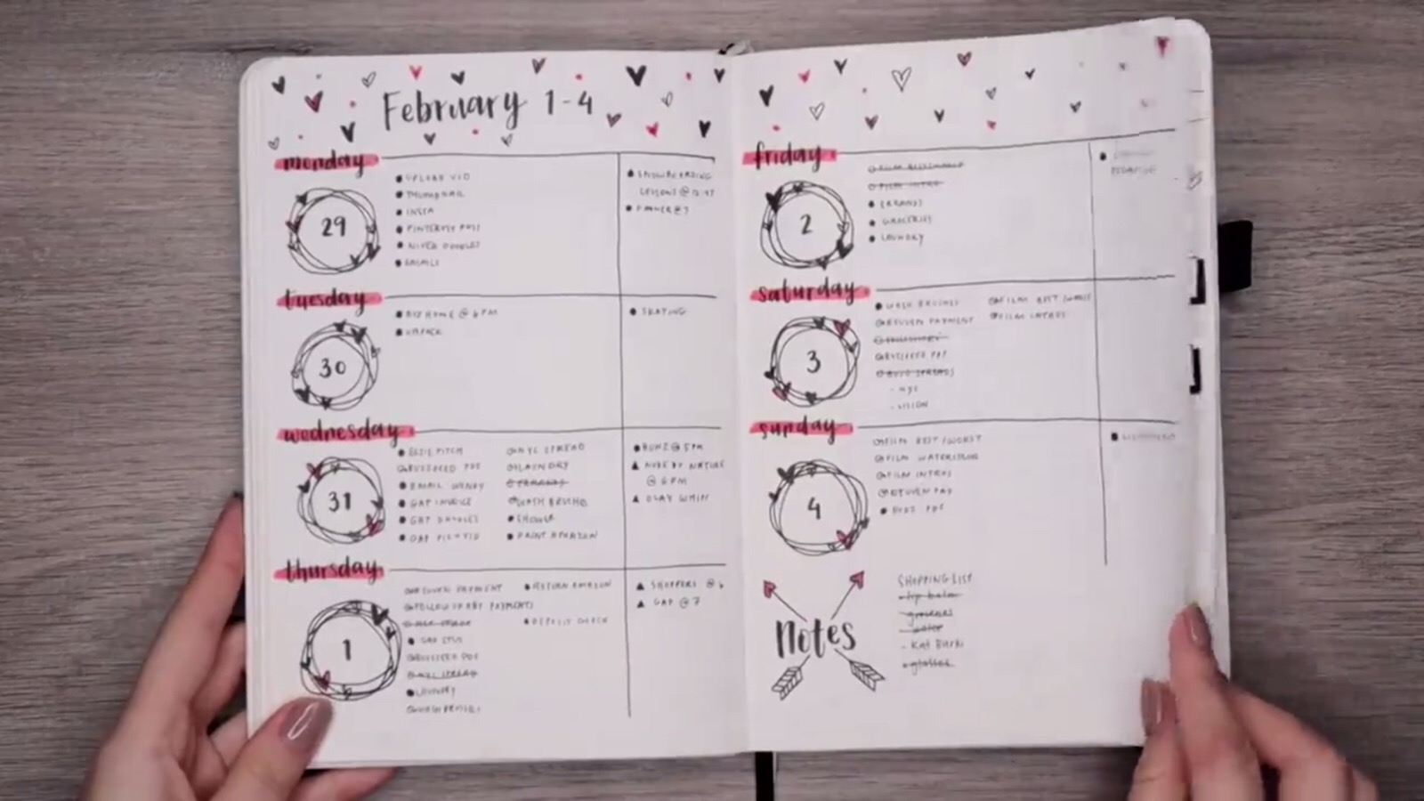 手帐bujo 素材 模版