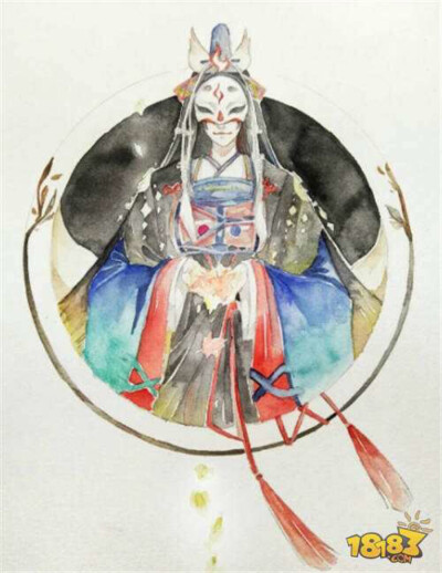 阴阳师玉藻前半身