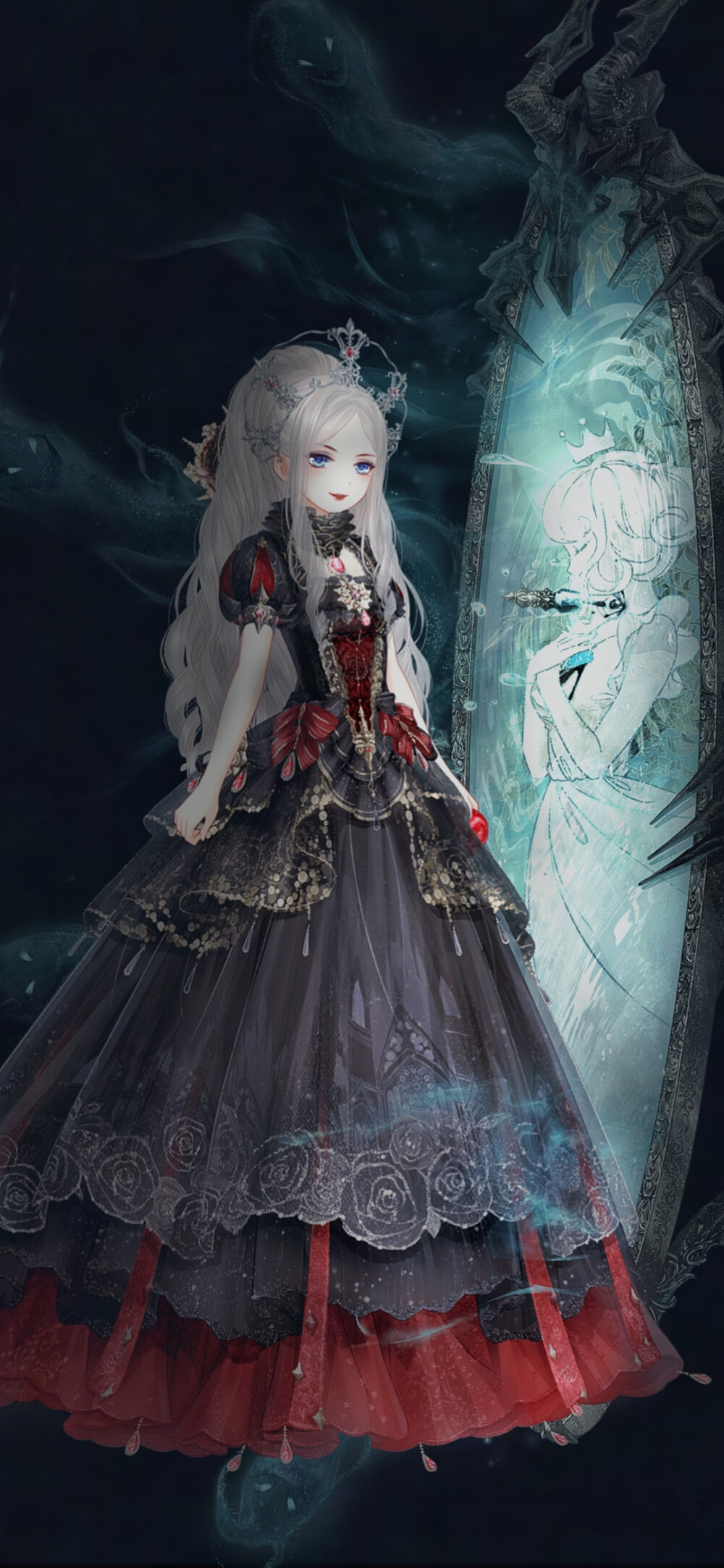 奇迹暖暖童话皇后毒苹果魔镜