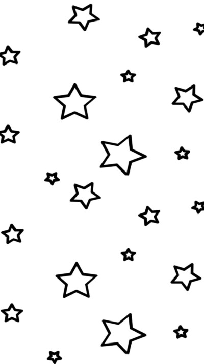 白色星星背景图