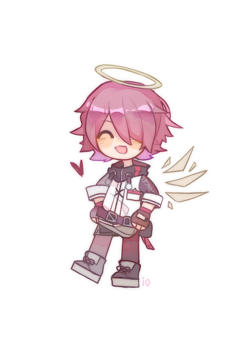 明日方舟# 能天使 啊噗噜派! 画师:二两车厘子