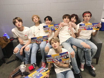 bts 防弹少年团 团体照 合照