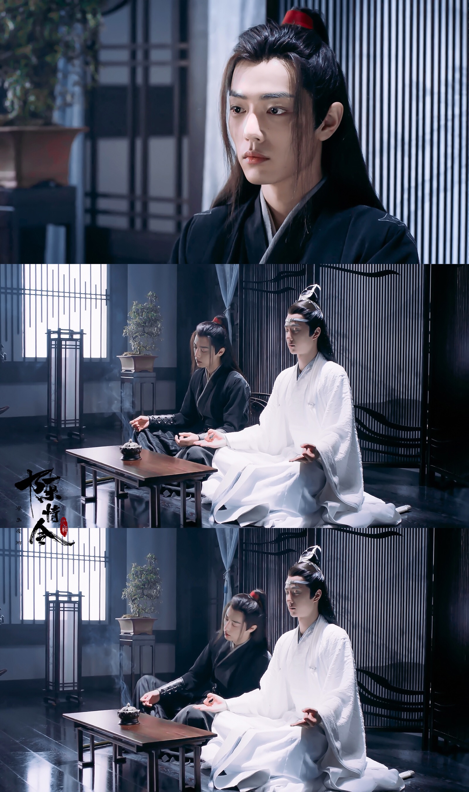 肖战 王一博忘羡陈情令