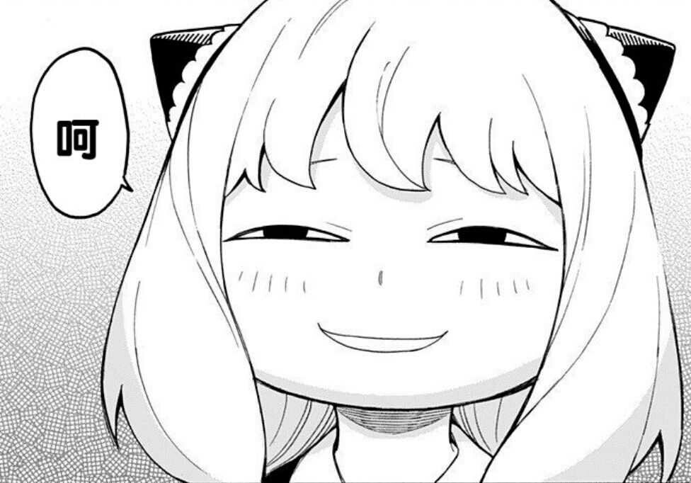 《间谍过家家,漫画截图,表情包
