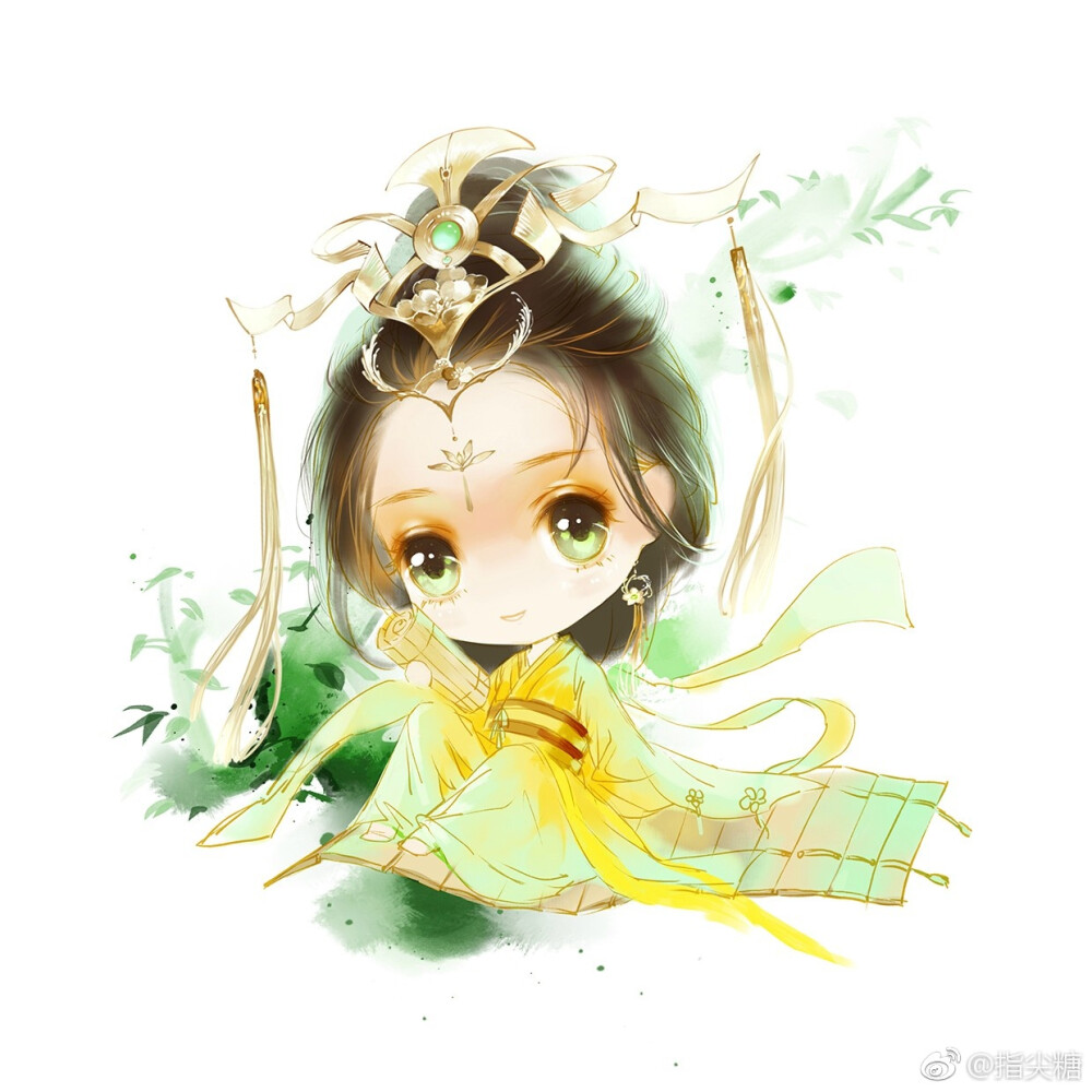 (q版古风)绘师:指尖糖