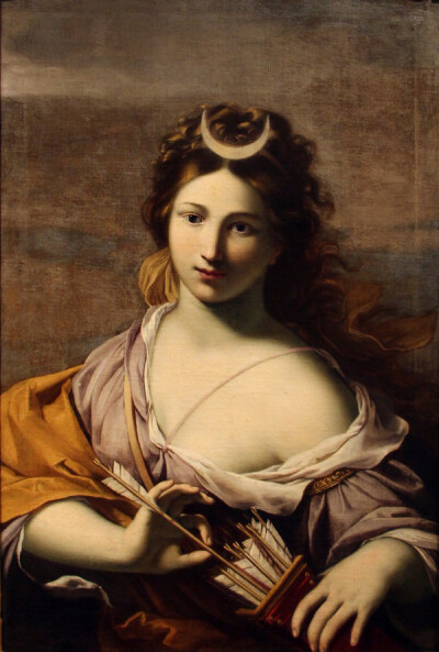 月亮女神狄安娜,1630年(意大利画家米歇尔·德斯博罗作品)