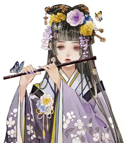 古风动漫人物 女