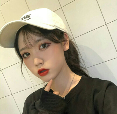 头像真人女生少女心