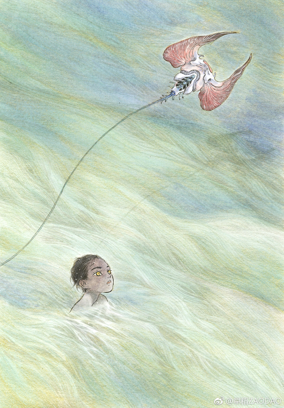 早稻zaodao 画笔下一股浓浓的野气美