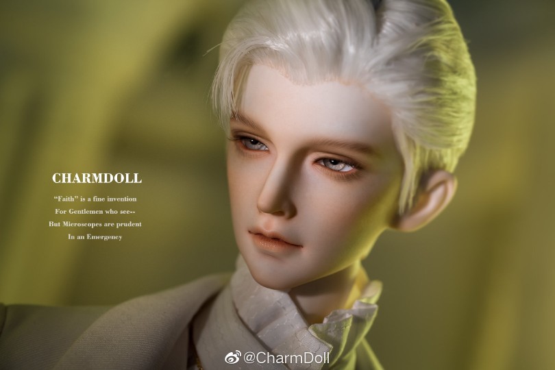 娃娃bjd bjd私养 #carson卡森# 图源微博:charmdoll