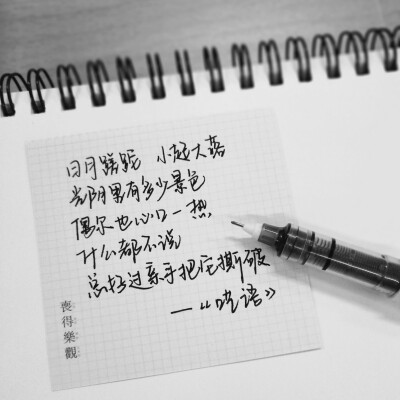 毛不易 呓语
