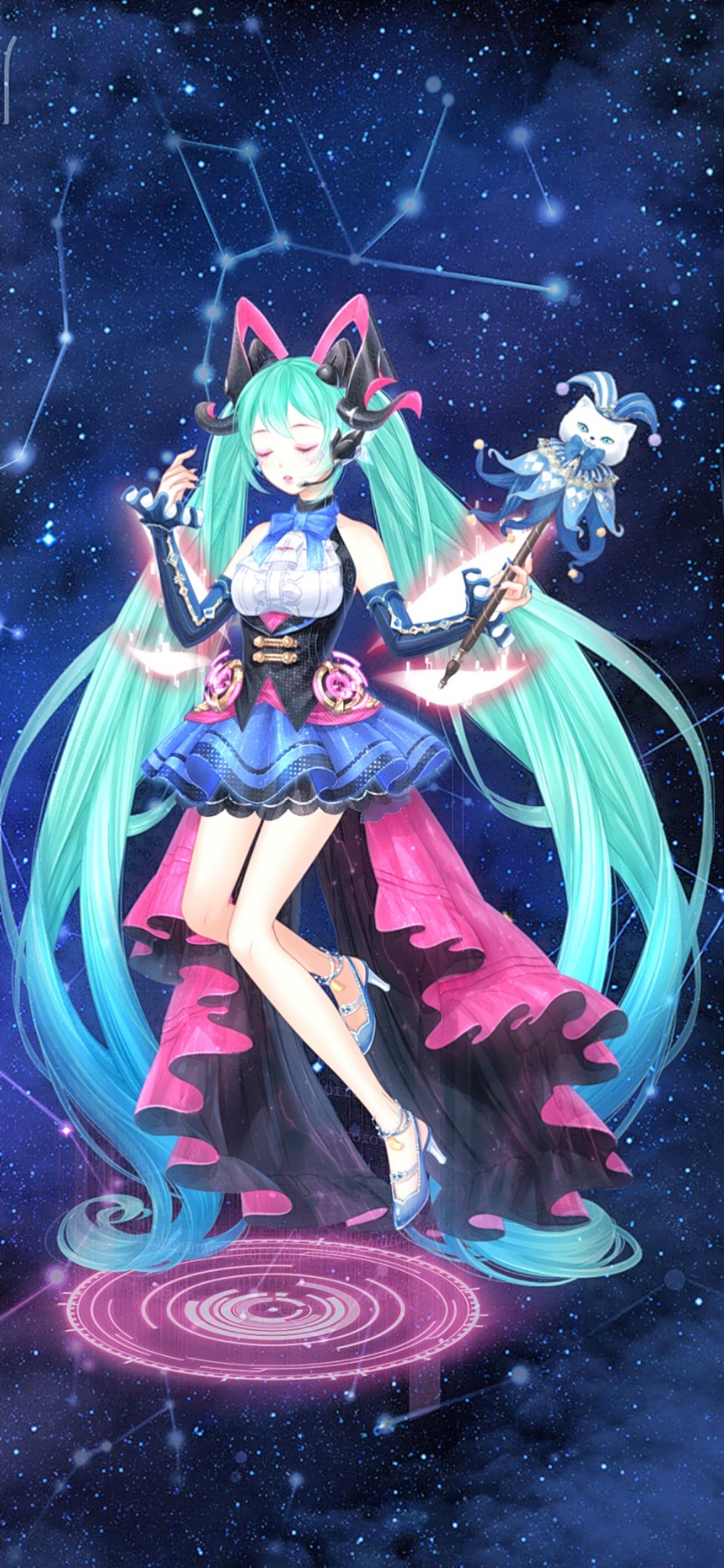 奇迹暖暖 初音未来 蓝色双马尾 新活动