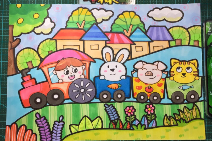 创意儿童画