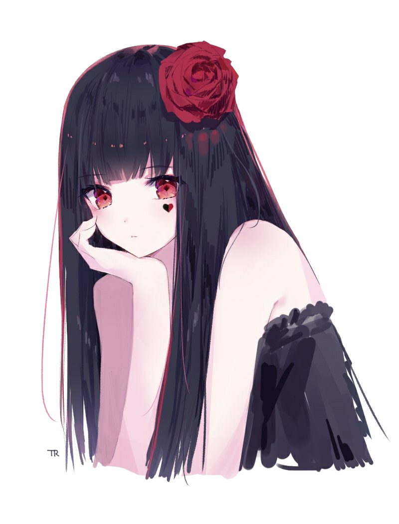 抠图人物手账素材