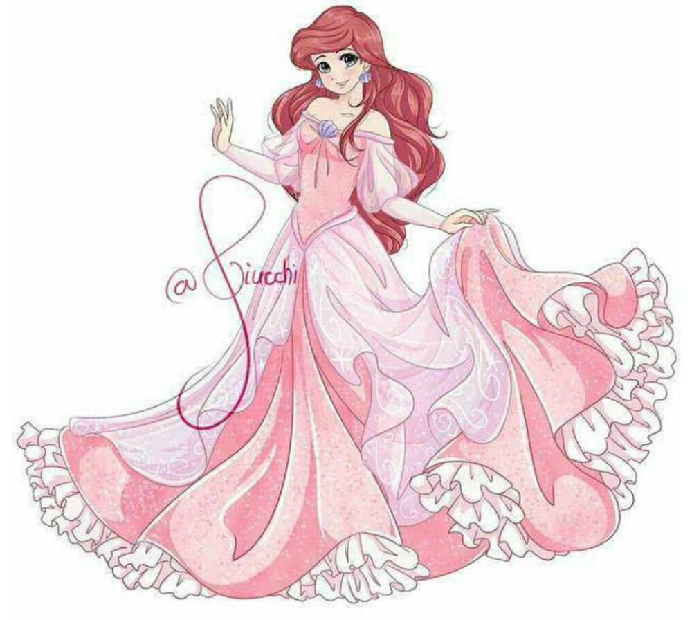 迪士尼公主图片来源于网络