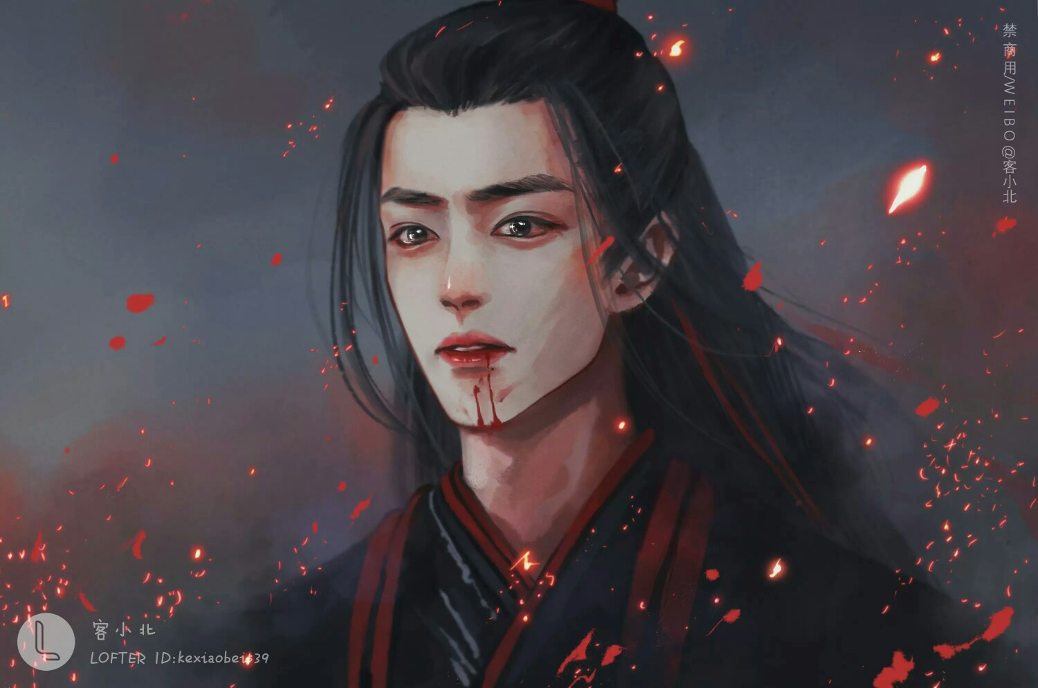 (陈情令)绘师:课小北 - 堆糖,美图壁纸兴趣社区