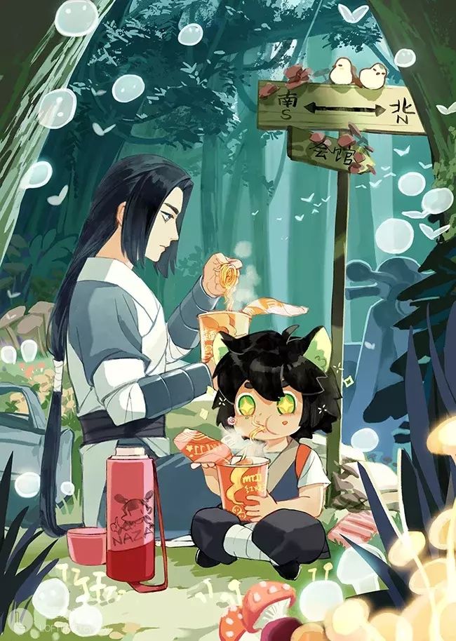 罗小黑战记# 画师:一壶茅台 - 堆糖,美图壁纸兴趣社区
