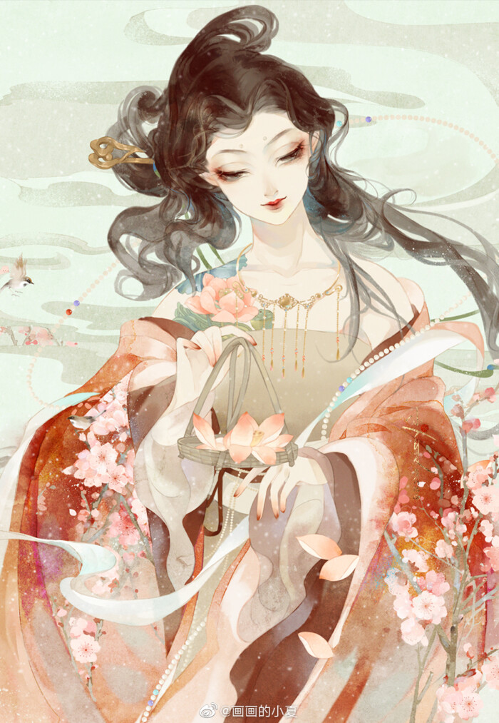 〔 古风美人 〕作者" 画画的小夏 - 堆糖,美图壁纸