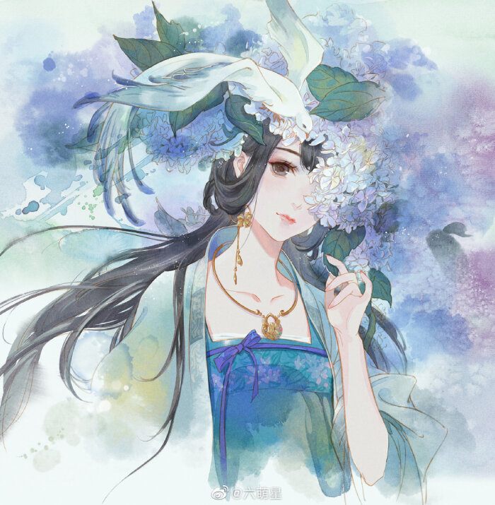 〔 古风美人 〕作者" 六萌星