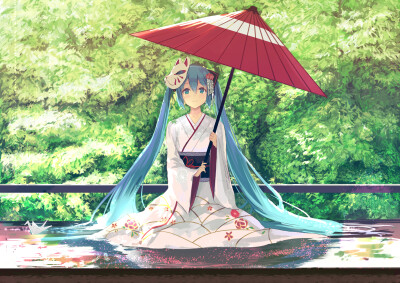 初音未来主题桌面手机图片