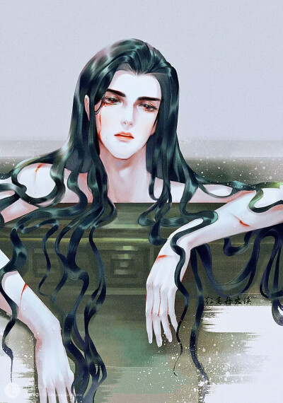 (古风美男)绘师:红毛丹大侠