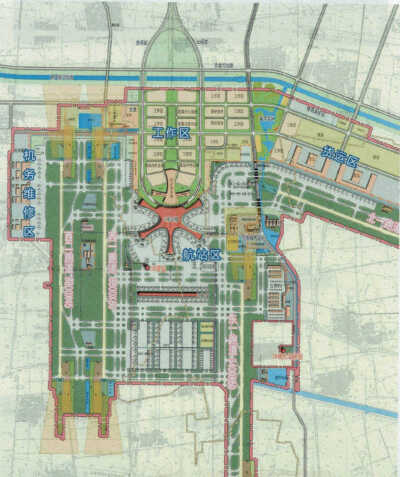 北京大兴机场位置图图片