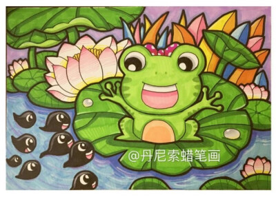 彩笔画