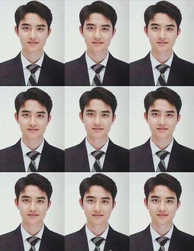 exo 证件照