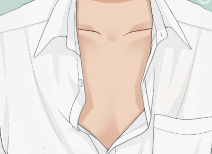 性感sei 白衬衫 露锁骨