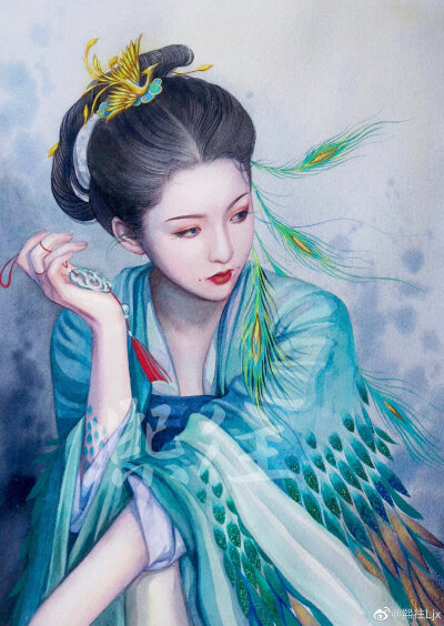 (古风美人)绘师:熙往ljx