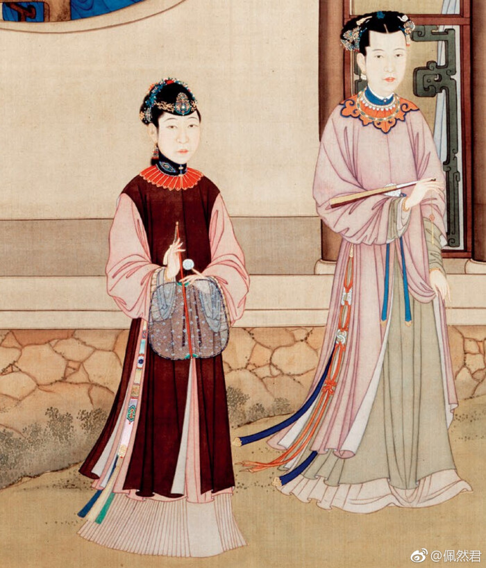 清,佚名,胤禛行乐图轴,故宫博物院藏