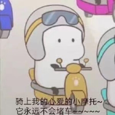 骑上我心爱的小摩托